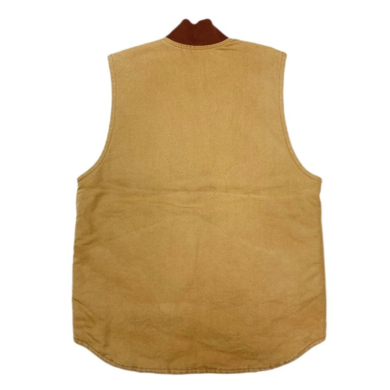 トップス 00s Mexico carhartt duck vest brown M Carhartt Men's V01 Arctic Vest - Arctic Quilt Lined, Brown