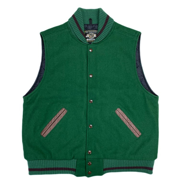 VINTAGE) 1990'S～ MADE IN USA HOLLOWAY VARSITY JACKET STYLE WOOL