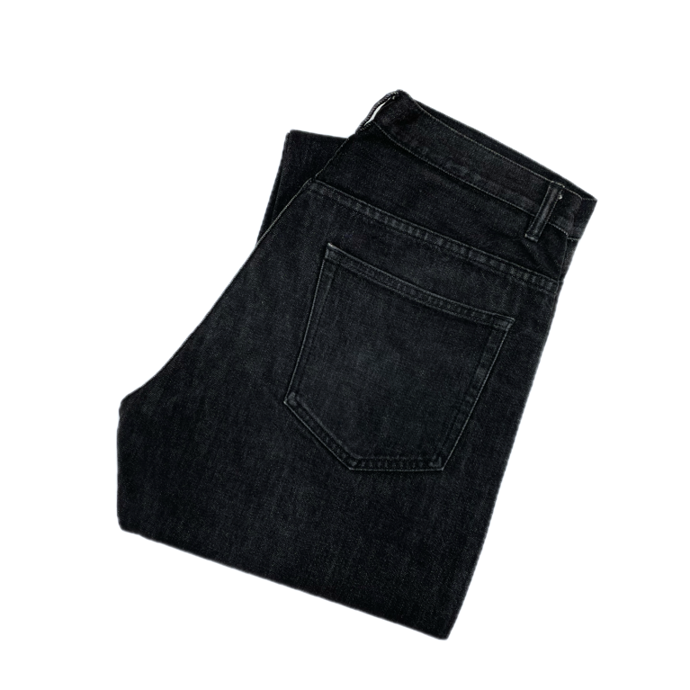 DESIGNERS) 2000'S～ MADE IN MACAU A.P.C. YARN DYED BLACK DENIM 5