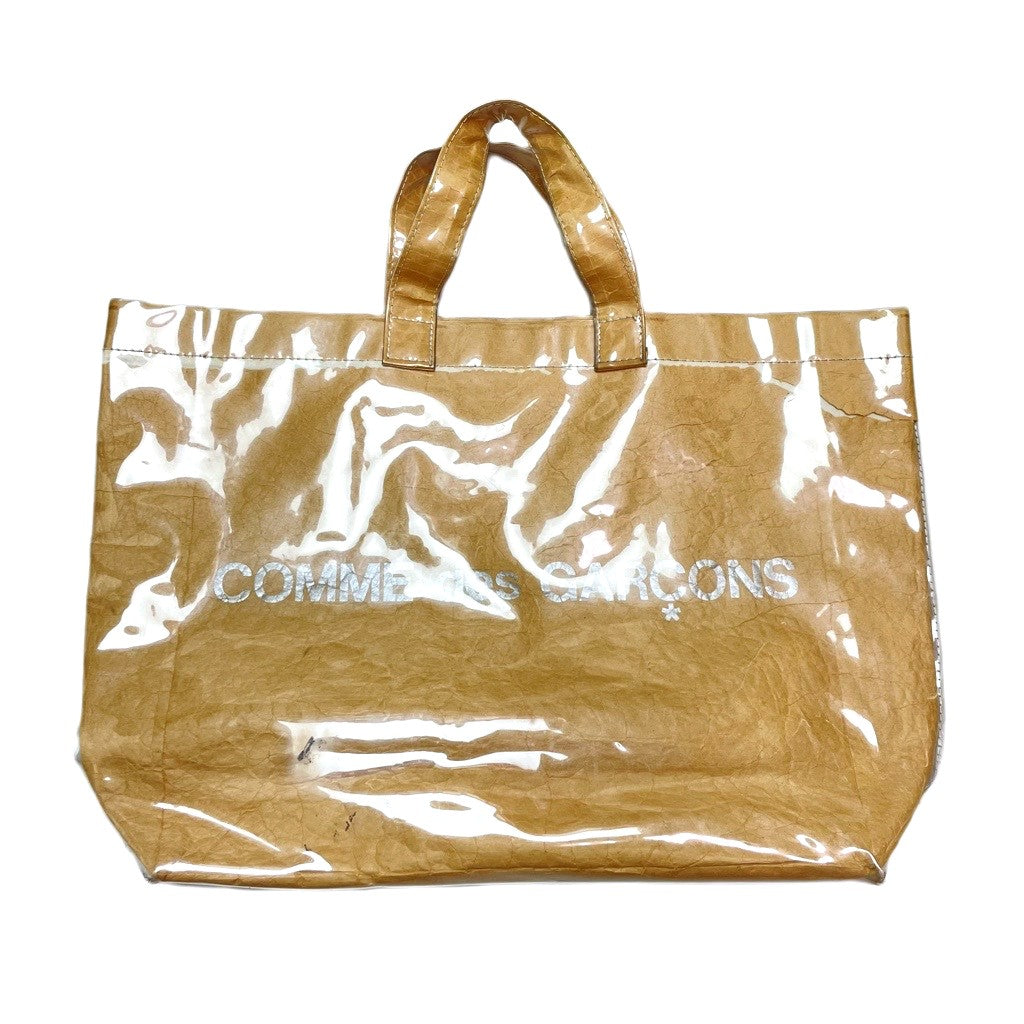 COMME des GARCONS　キャンディ　ハンドバッグ　ロゴプリント コムデギャルソン ガール メッセージ・ペイントバッグ