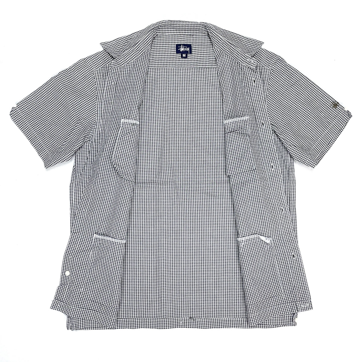 レア！Stussy キューバ刺繍 半袖シャツ c9c46e9d9a153cc43472e1229df399