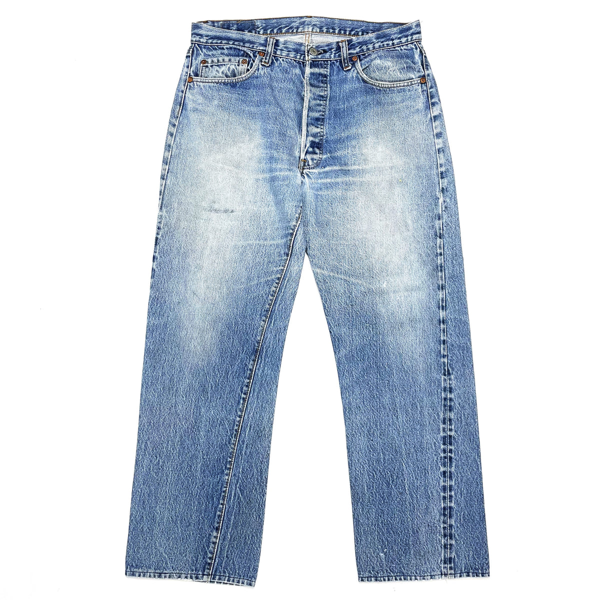 VINTAGE) 1981 MADE IN USA Levi's 501 66 CHAIN STITCH DENIM
