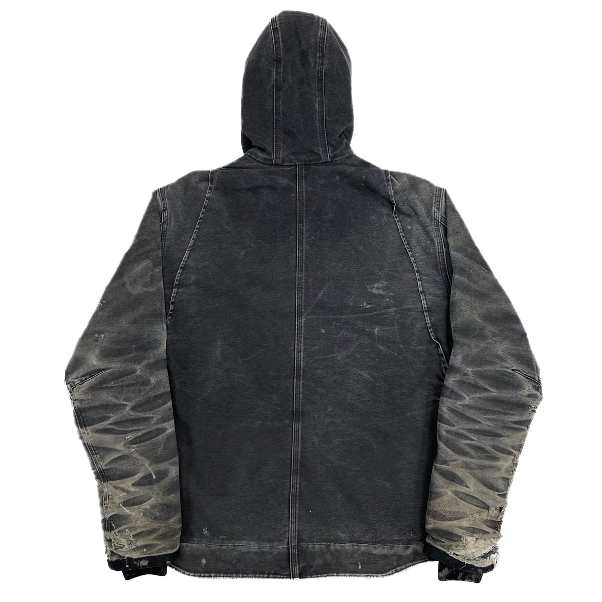 BORO) 2000'S MADE IN MEXICO CARHARTT LINED BOA DUCK HOODED