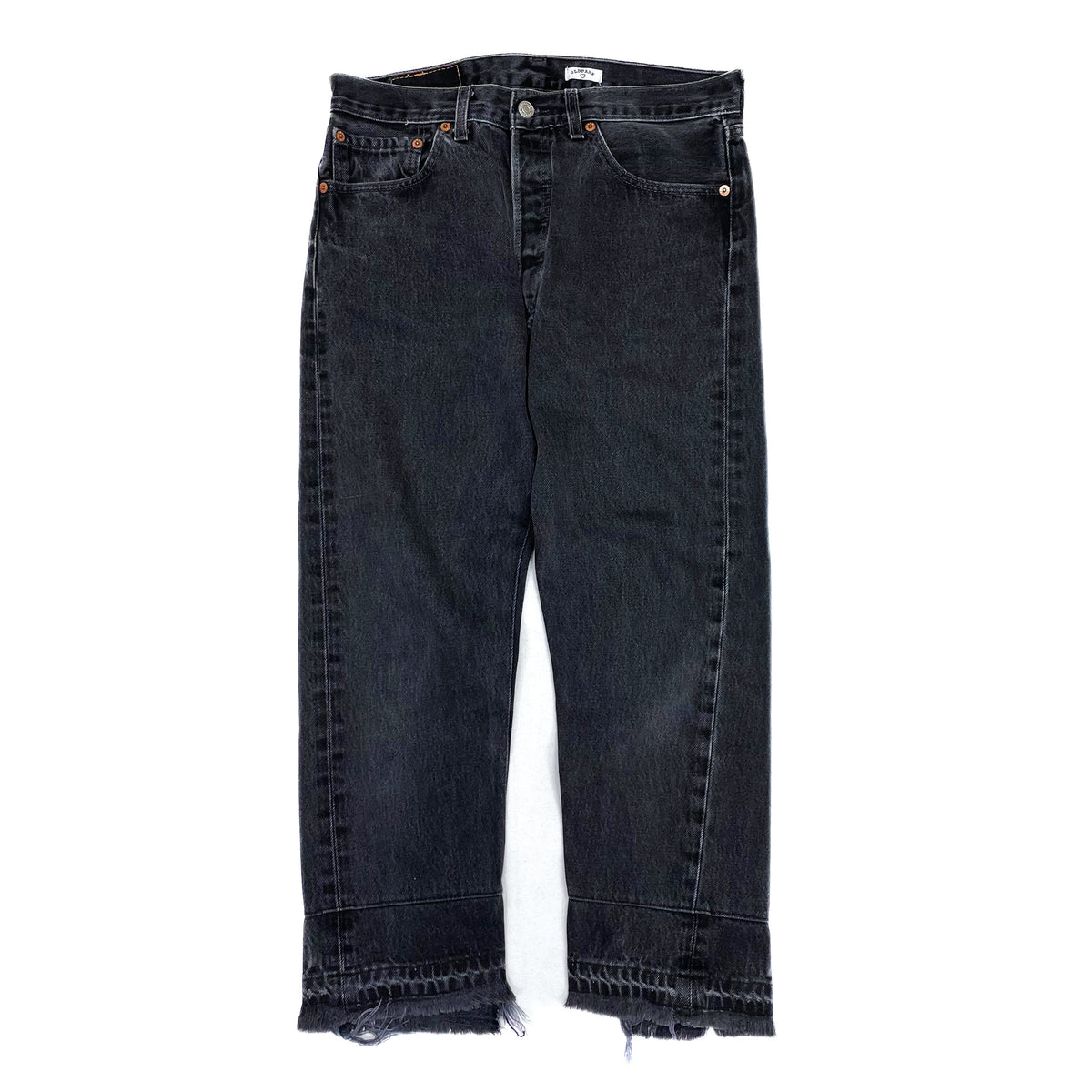 DESIGNERS) OLD PARK Levi's 501 REMAKE BLACK DENIM PANTS – Linco