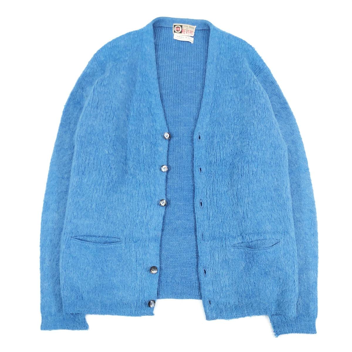 トップス 60's YOUNG BREED BY REVERE SHAG-RAC S 60's YOUNG BREED by REVERE “SHAG-RAC” MOHAIR CARDIGAN SIZE M
