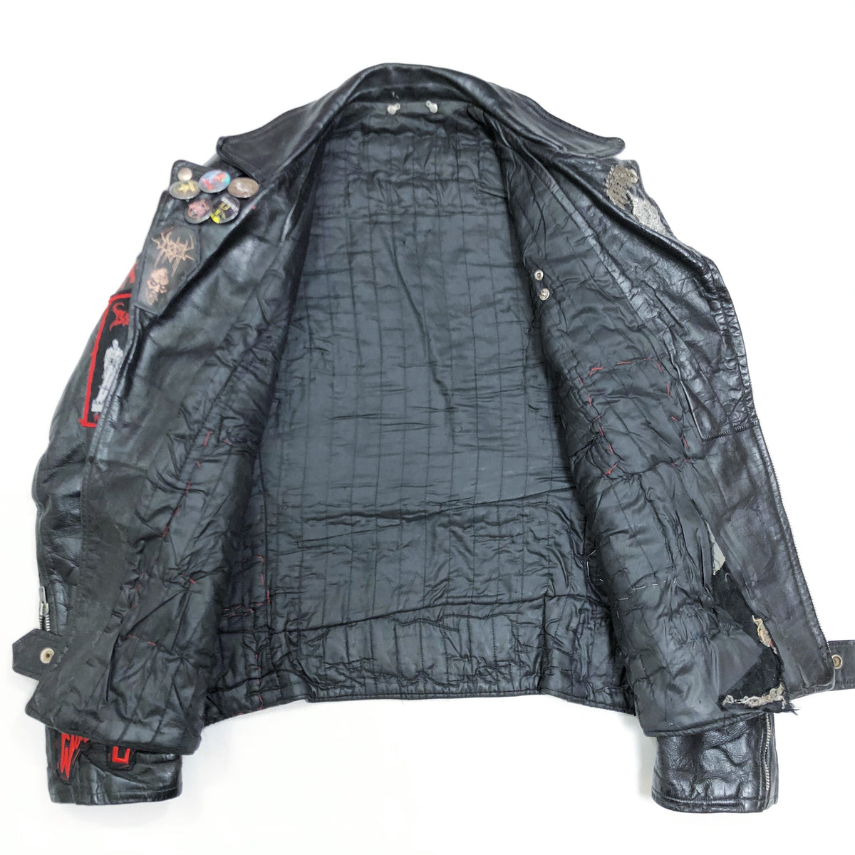 VINTAGE) 1960'S CRUST PUNK FULL PATCH REMAKE CAFE RACER