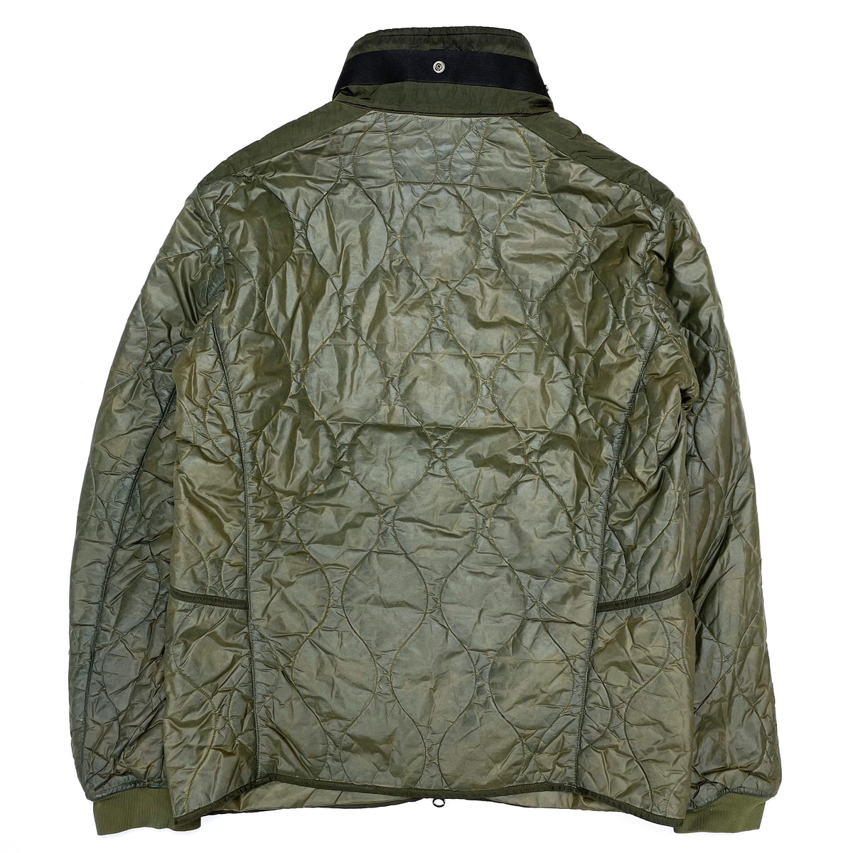 DESIGNERS) C.P.COMPANY GARMENT DYED QUILTING JACKET WITH DESIGNERS) C.P.COMPANY GARMENT DYED QUILTING JACKET WITH