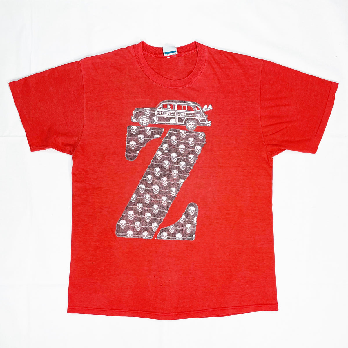 T-SHIRT) 1990'S JIMMY'Z SKULL PRINT T-SHIRT – Linco