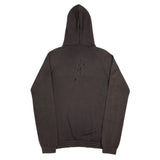 (DESIGNERS) 2001 NUMBER NINE DISTRESSED PULLOVER HOODIE SWEAT SHIRT