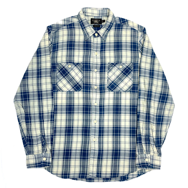 (VINTAGE) 2000'S～ RRL PLAID PATTERN COTTON SHIRT