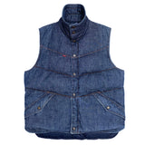 (VINTAGE) 2000'S Levi's RED TAB DENIM DOWN VEST