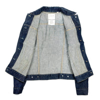 (DESIGNERS) 1990'S～ MADE IN ITALY HELMUT LANG CLASSIC RAW DENIM 2 POCKET DENIM TRUCKER JACKET