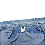 (VINTAGE) 1990'S～ MADE IN USA Re DeNiM PATCHWORK REMAKE DENIM SHORT SLEEVE WESTERN SHIRT