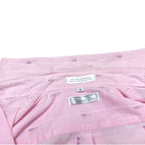 (DESIGNERS) 1980'S～ MADE IN HONG KONG Christian Dior LATTICE PATTERN X PATTERN ITALIAN COLLAR SHORT SLEEVE SHIRT