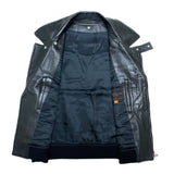 (DESIGNERS) 2000'S～ UNDERCOVERISM SHEEPSKIN DOUBLE BREASTED BIKER VEST