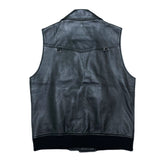 (DESIGNERS) 2000'S～ UNDERCOVERISM SHEEPSKIN DOUBLE BREASTED BIKER VEST