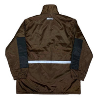 (VINTAGE) DEAD STOCK NEW 1990'S～ MADE IN USA SPIEWAK TITAN CLOTH HALF ZIP PADDED PULLOVER JACKET