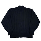 (VINTAGE) 1990'S～ Carlo Colluci HUMAN PATTERN DESIGN ZIP UP KNIT CARDIGAN