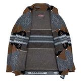 (VINTAGE) MADE IN ITALY ANDRE ANDREOLI NATIVE PATTERN WOOL JACKET