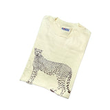 (t-shirt) DEAD STOCK NEW 1985 MADE IN USA LEOPARD PRINT T-SHIRT