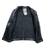 (vintage) 1980'S～ MADE IN FRANCE Jacques VINCENT pour JAPA FRENCH ARMY TYPE LEATHER FLIGHT VEST