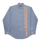 (designers) PPFM ENGLISH PRINTED CHECKERED SHIRT