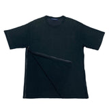 (designers) 2017 MADE IN JAPAN John UNDERCOVER BACK CUPRA PANELED SIDE ZIP STYLE T-SHIRT