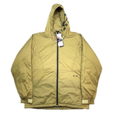 (VINTAGE) NEW 2022 OAKLEY ENHANCE INSULATION JACKET LOGO PRINTED PADDED ZIP UP HOODIE