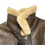 (VINTAGE) 1980'S～ MADE IN USA MONELI MARIASINI TYPE B-3 SHEEPSKIN SHEARLING FLIGHT JACKET