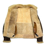 (VINTAGE) 1980'S～ MADE IN USA MONELI MARIASINI TYPE B-3 SHEEPSKIN SHEARLING FLIGHT JACKET