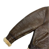 (VINTAGE) 1980'S～ MADE IN USA MONELI MARIASINI TYPE B-3 SHEEPSKIN SHEARLING FLIGHT JACKET
