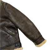 (VINTAGE) 1980'S～ MADE IN USA MONELI MARIASINI TYPE B-3 SHEEPSKIN SHEARLING FLIGHT JACKET