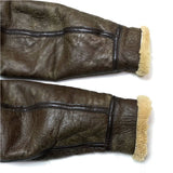 (VINTAGE) 1980'S～ MADE IN USA MONELI MARIASINI TYPE B-3 SHEEPSKIN SHEARLING FLIGHT JACKET