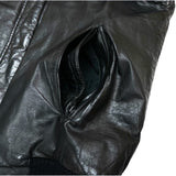 (VINTAGE) 1980'S～ MADE IN KOREA CATALINA CUP SHOULDER LEATHER JACKET