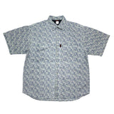 (VINTAGE) 1990'S～ MADE IN USA GRAMICCI TOTAL PATTERN PRINT SHORT SLEEVE SHIRT