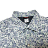 (VINTAGE) 1990'S～ MADE IN USA GRAMICCI TOTAL PATTERN PRINT SHORT SLEEVE SHIRT