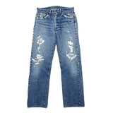 (VINTAGE) 1970'S～ Levi's 501 66 SINGLE STITCH DISTRESSED DENIM PANTS