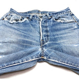 (VINTAGE) 1970'S～ Levi's 501 66 SINGLE STITCH DISTRESSED DENIM PANTS