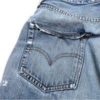 (VINTAGE) 1970'S～ Levi's 501 66 SINGLE STITCH DISTRESSED DENIM PANTS