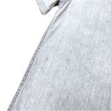 (DESIGNERS) 2012 PHENOMENON COLLAR PANELED DESIGN SHORT SLEEVE SHIRT WITH GUSSET