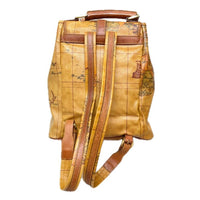 (OTHER) 1990'S～ MADE IN ITALY PRIMACLASSE WORLD MAP PATTERN BACKPACK