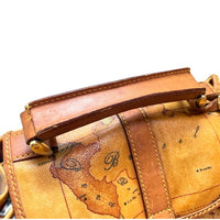 (OTHER) 1990'S～ MADE IN ITALY PRIMACLASSE WORLD MAP PATTERN BACKPACK
