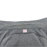 (VINTAGE) 1940'S～ 5 BROTHER SHORT SLEEVE BLACK CHAMBRAY SHIRT WITH GUSSET