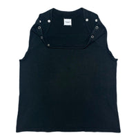 (DESIGNERS) MADE IN JAPAN TAKAHIRO MIYASHITA The SOLOIST PETER PAN SHIRT TYPE SLEEVELESS SWEAT SHIRT