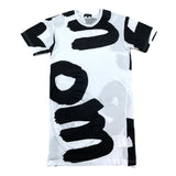 (DESIGNERS) AD2015 COMME des GARCONS HOMME PLUS ALL OVER PRINT LONG LENGTH T-SHIRT