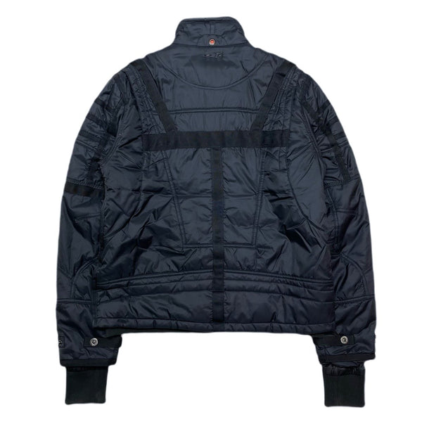 VINTAGE) 2000'S～ POLO RALPH LAUREN RLX DEFORMED ZIPPER DESIGN