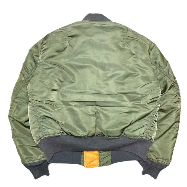 90s USA製 AVIREX MA1 flight bomber jacket VINTAGE) 1990'S～ MADE IN USA AVIREX REVERSIBLE TYPE MA-1 FLIGHT