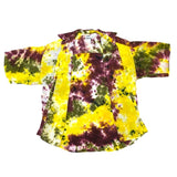 (VINTAGE) 1990'S～ MADE IN QATAR SHIRT JUNCTION TIE DYED RAYON SHORT SLEEVE SHIRT