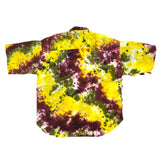 (VINTAGE) 1990'S～ MADE IN QATAR SHIRT JUNCTION TIE DYED RAYON SHORT SLEEVE SHIRT