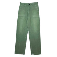 (VINTAGE) 1968 US ARMY COTTON BAKER PANTS